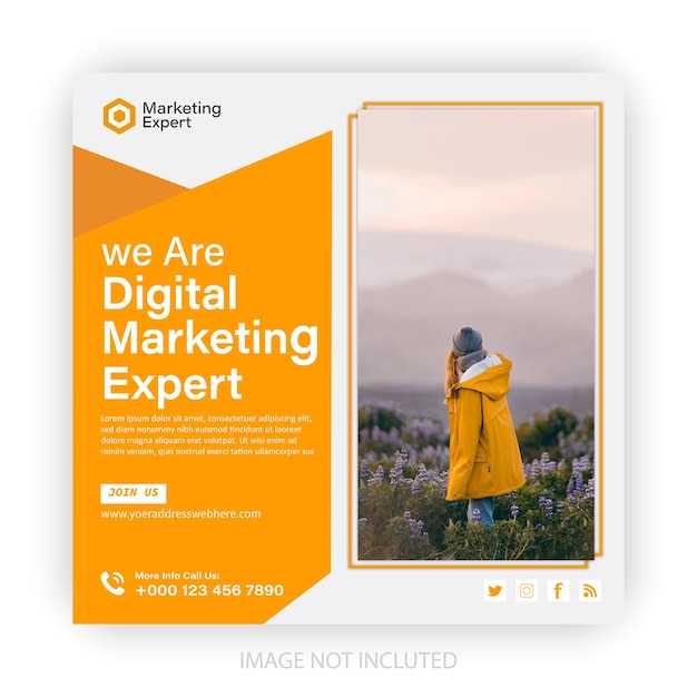 Digital Marketing Agency Post Design