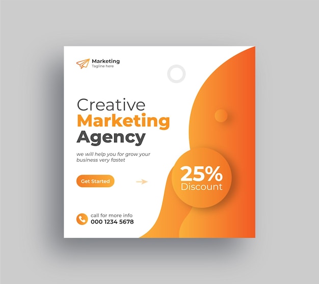 Digital marketing agency post template