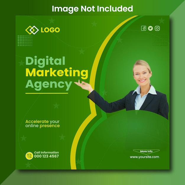 Digital Marketing Agency &amp; Social Media Ad Post