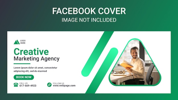 Digital marketing agency social media cover design.