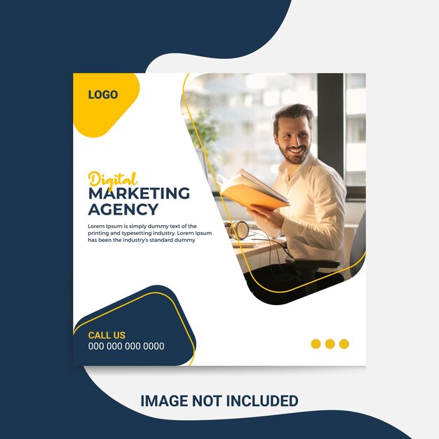 Digital marketing Agency social media post template