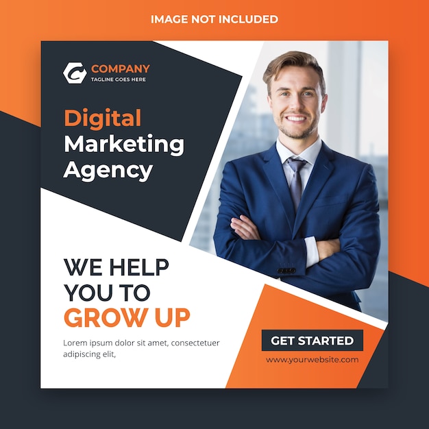 Digital marketing agency social media post