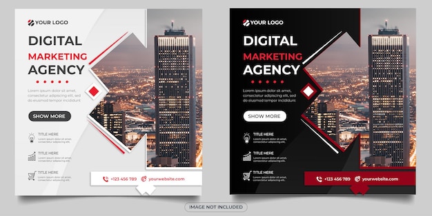 Digital marketing agency social media post