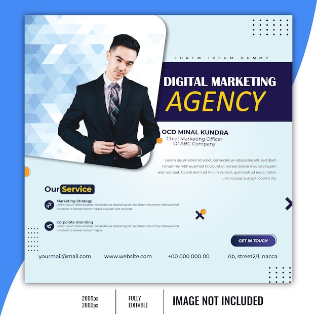 Digital marketing agency social media post