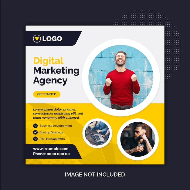 Digital Marketing Agency Social Media Template For Instagram