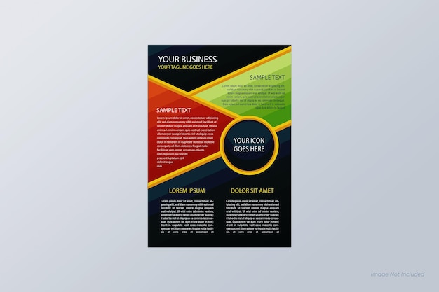 Digital marketing Corporate business flyer design template