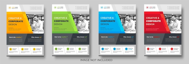 digital marketing Corporate business flyer design template