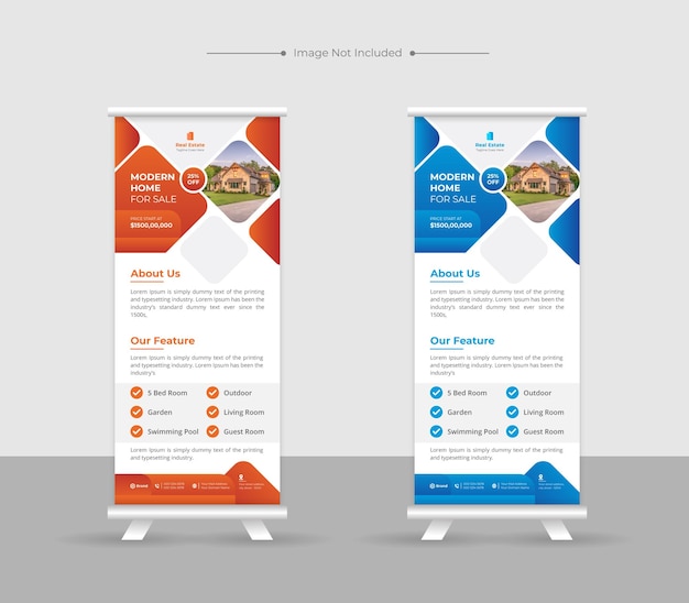 Digital marketing and corporate social media post and web banner template