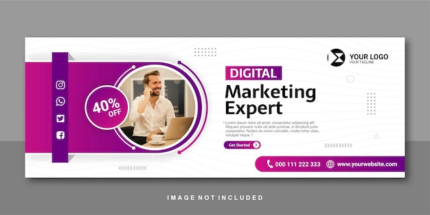 Digital Marketing Expert facebook banner   design