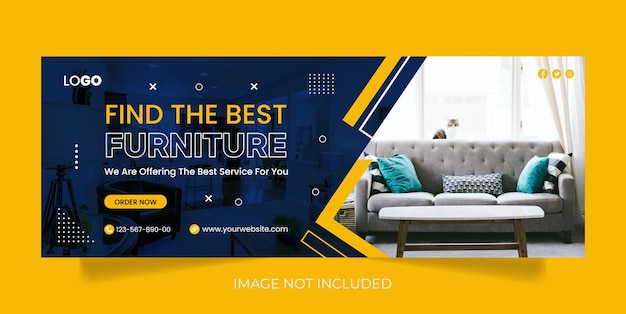 Digital marketing facebook banner template