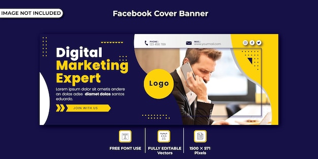 Digital marketing Facebook banner