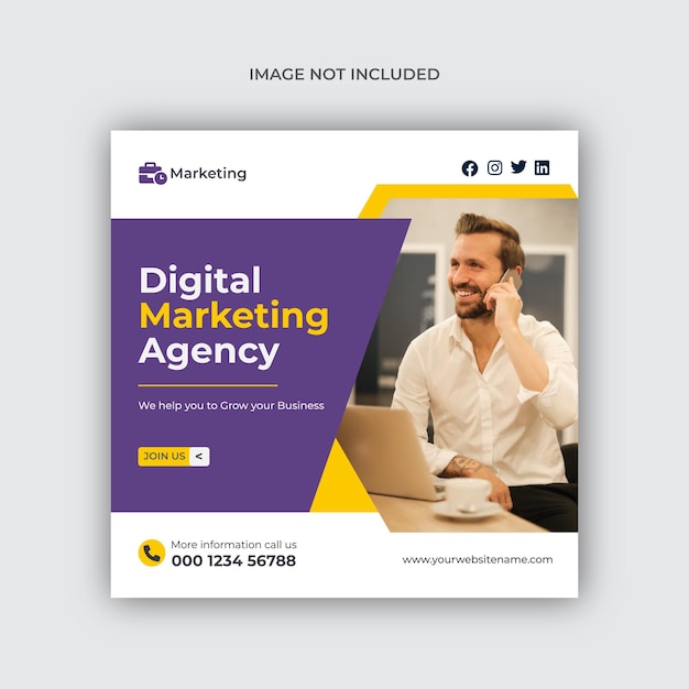 Digital Marketing Social media post design