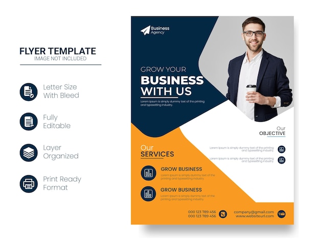 Digital marketing social media post template or instagram banner square flyer template Premium Vecto