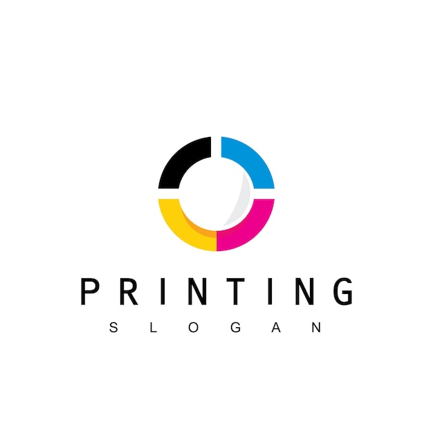 Digital Print Logo Design Template