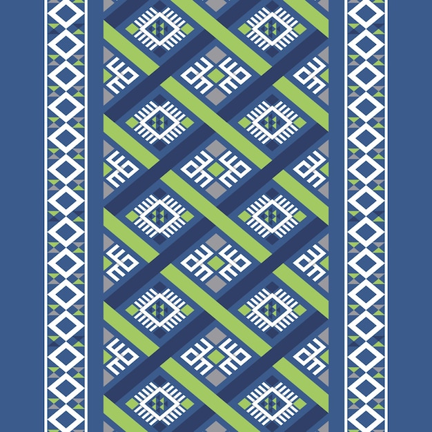 Digital And Textile Design Pattern