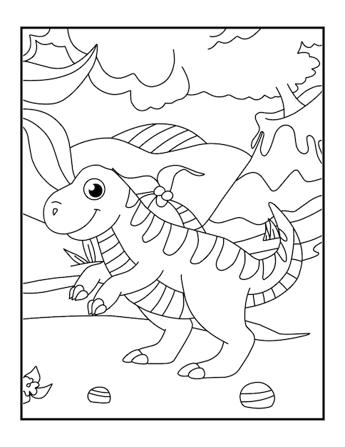 dinosaur coloring pages for kids