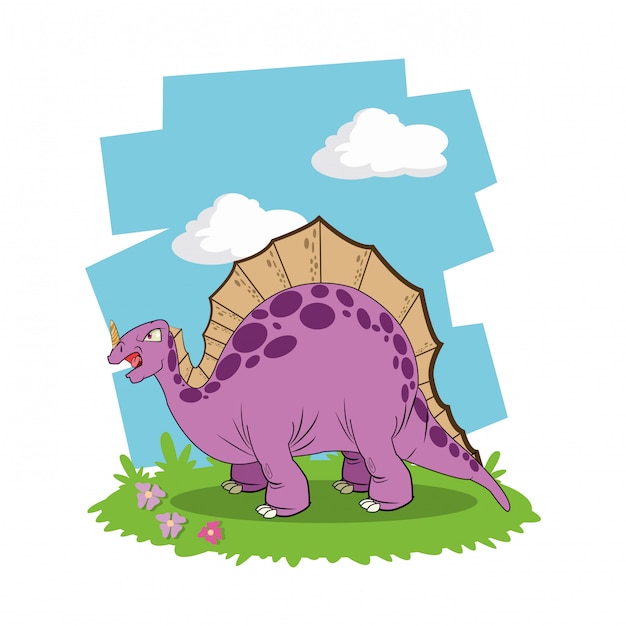 Dinosaur icon design , vector illustration