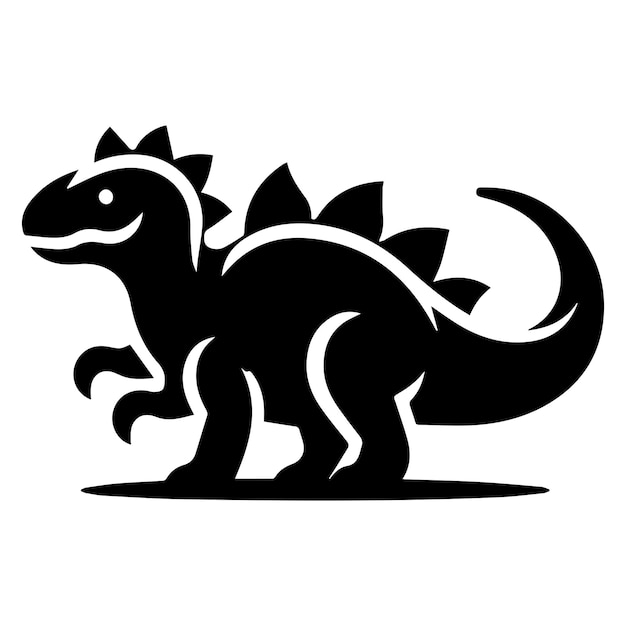 A Dinosaur Vector Art Illustration EPS File