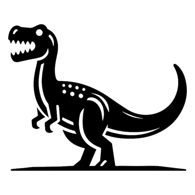 A Dinosaur Vector Art Illustration EPS File