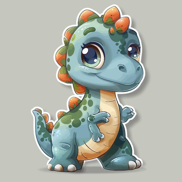 Dinosaur vector cute