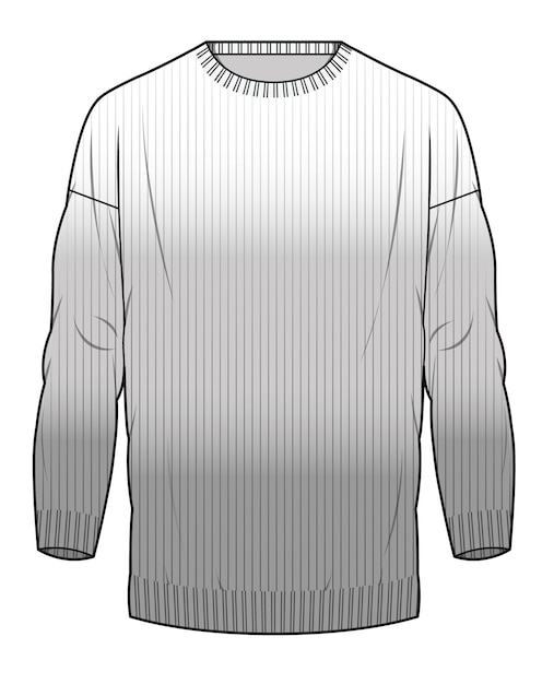 Vector dip dye sweater vector ombre sweater