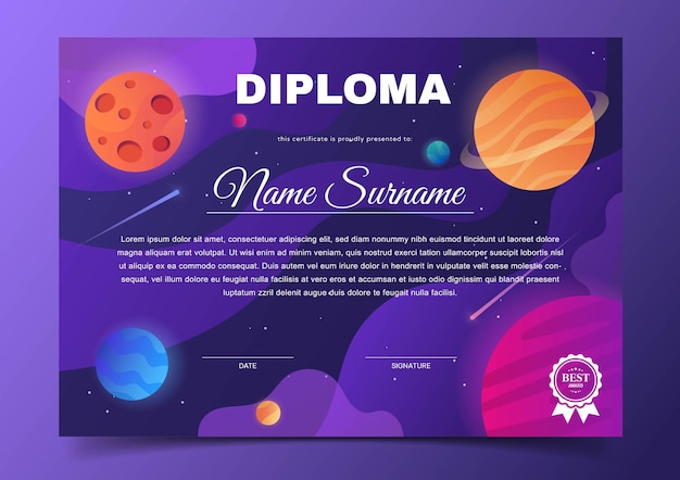 Diploma space design