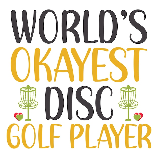 Disc Golf Svg Design