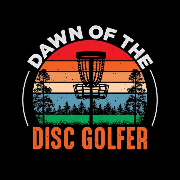 disc golf tshirt design vector best golfing tshirt design disc golf shirt basketball golf Vintage