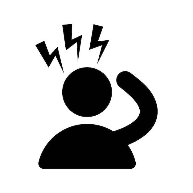 Discomfort dither icon design