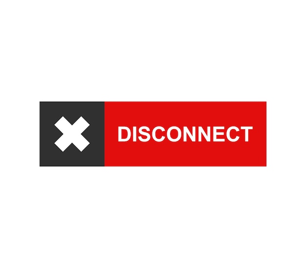 Disconnect button