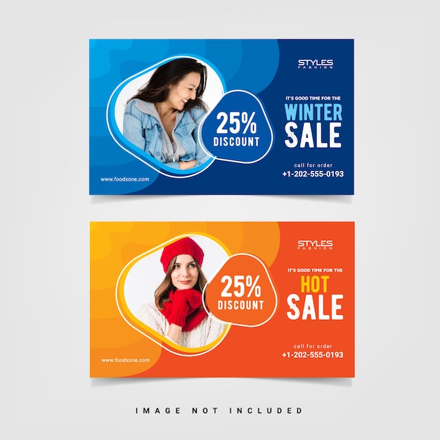 Discount Banner template