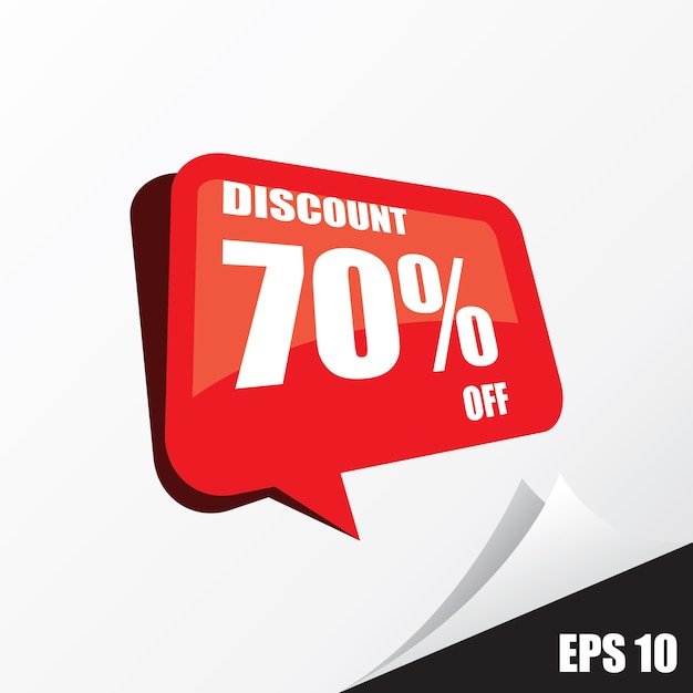 discount promotion icon