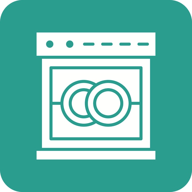 Dishwasher icon vector image Can be used for House Cleaning