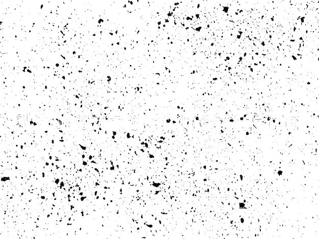 Distressed black texture Dark grainy texture on white background Dust overlay textured