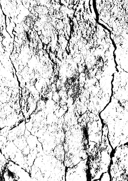 Distressed grunge texture of cracked stone surface Abstract background Vector illustration Broken wall texture