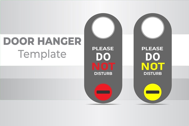 Do not disturb door hanger set