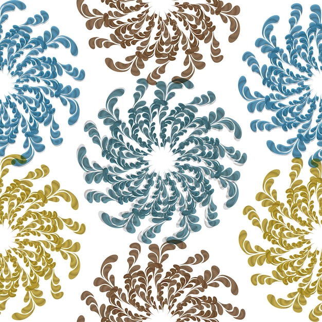 Ditsy floral background. The elegant the template for fashion prints.