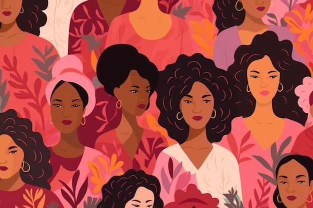 Diverse Women Showcased in Pattern