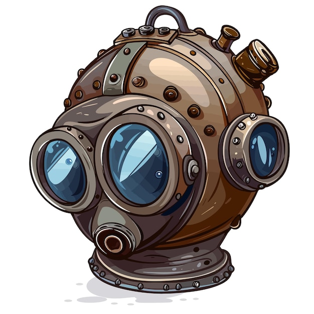 Diving helmet