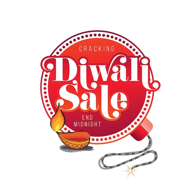 Diwali Big Sale Background Design Template