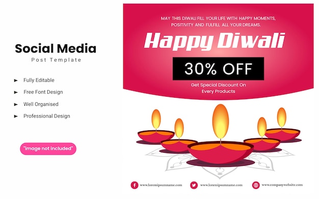 Diwali bumper offer banner or poster design for festival season. Happy Diwali celebration.