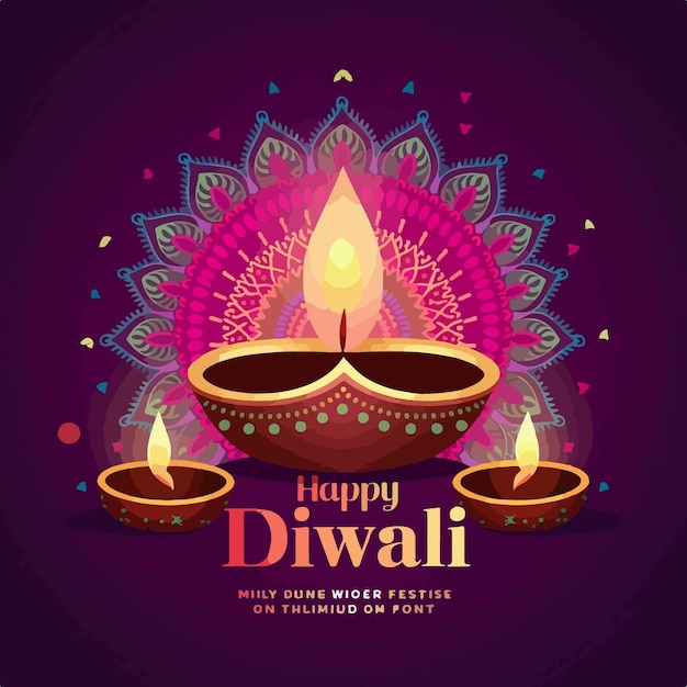 Diwali celebration Card