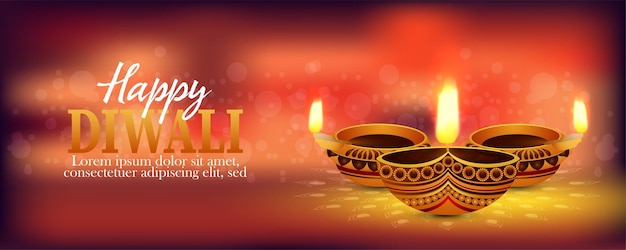 Diwali festival celebration background