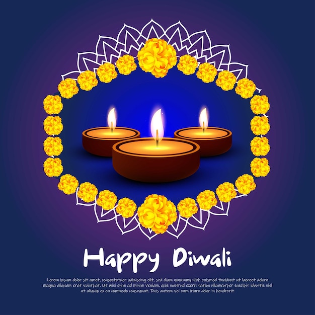 diwali festival of lights background