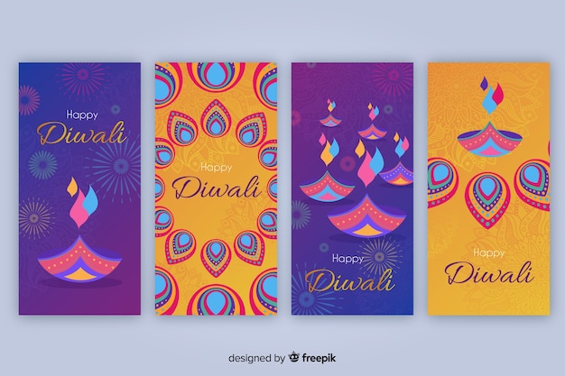 Diwali instagram stories collection