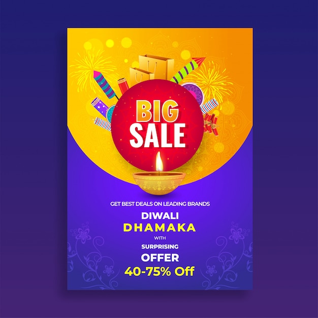 Diwali Sale flyer