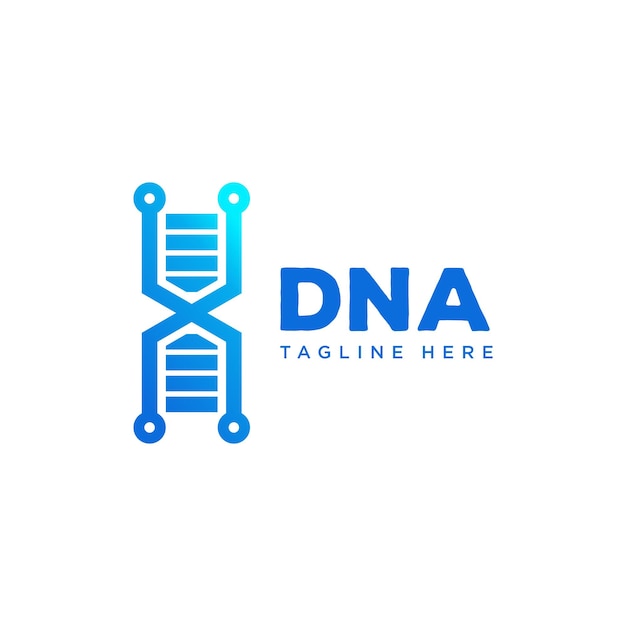 DNA logo design for business company