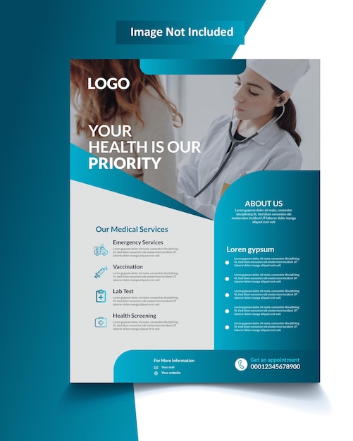 Doctor Checkup Flyer Design 2022