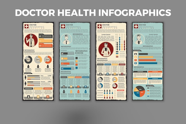 Doctor Health Infographic Design Template