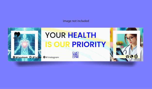 doctor linking banner template design